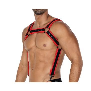 Chest Harness Neon Red