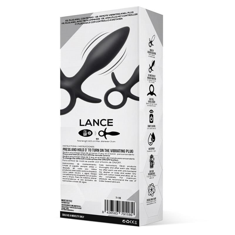 Lance Buttplug Control Remoto